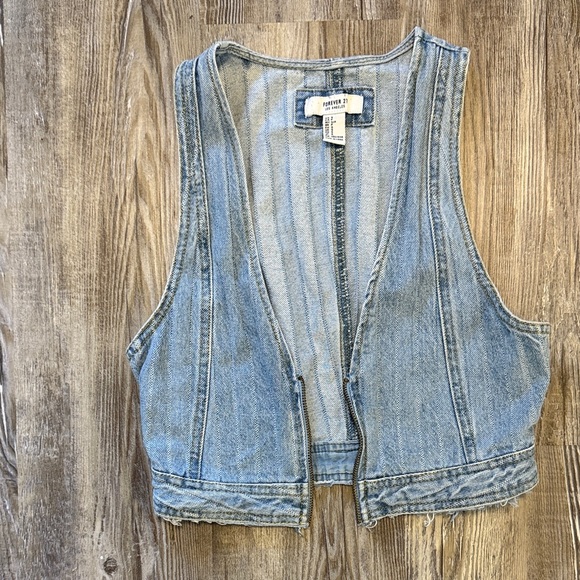 Tops - Denim Vest